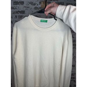 United color of Benetton | cream wool crewneck